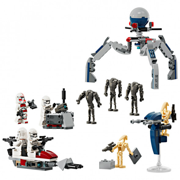 Конструктор LEGO Star Wars 75372 Боевой набор солдат-клонов и боевых дроидов во Владивостоке
