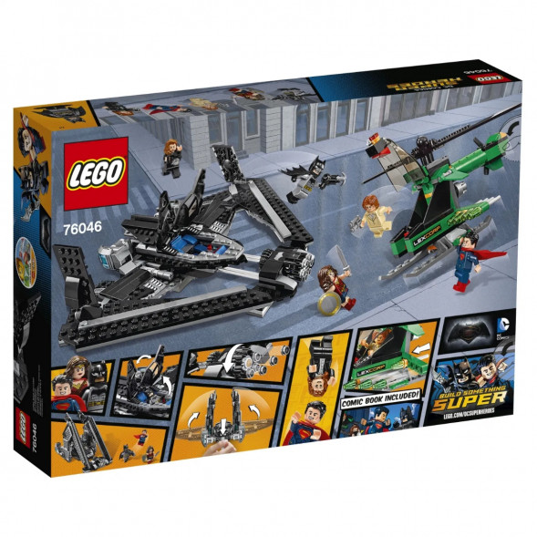 Конструктор LEGO Super Heroes 76046 Поединок в небе во Владивостоке