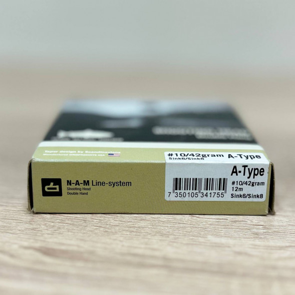 Рыболовная леска N-A-M Line System Shooting Head #10/42gram Sink6-Sink8 A-Type во Владивостоке