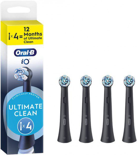 Насадки на зубные щетки Oral-B iO Series Ultimate Clean Black - CrissCross - 4 шт. во Владивостоке