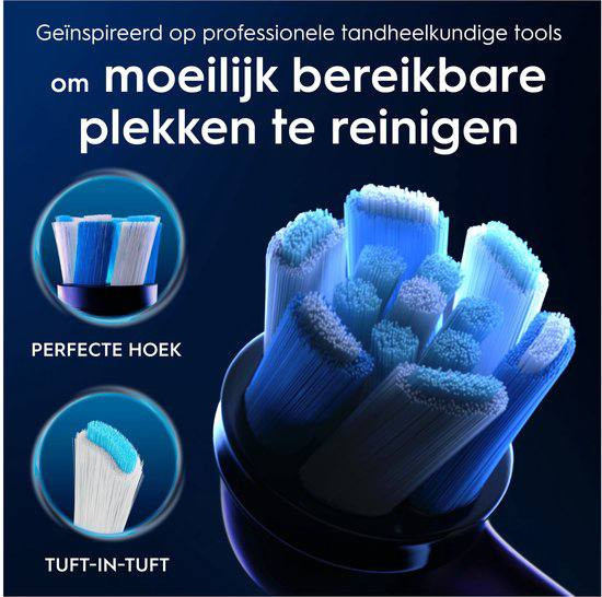 Насадки на зубные щетки Oral-B iO Series Ultimate Clean Black - CrissCross - 4 шт. во Владивостоке