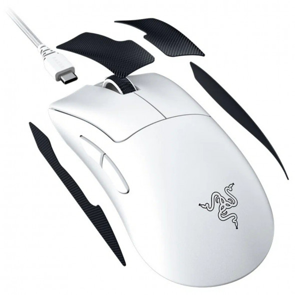 Мышь беспроводная/проводная Razer Deathadder V3 Pro [RZ01-04630200-R3G1] белый во Владивостоке