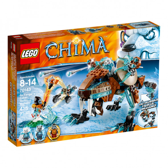 Конструктор LEGO Legends of Chima 70143 Саблезубый шагающий робот Сэра Фангара во Владивостоке