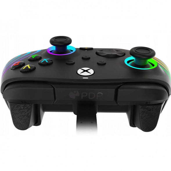 Геймпад проводной PDP для Xbox Afterglow Wave, Black во Владивостоке