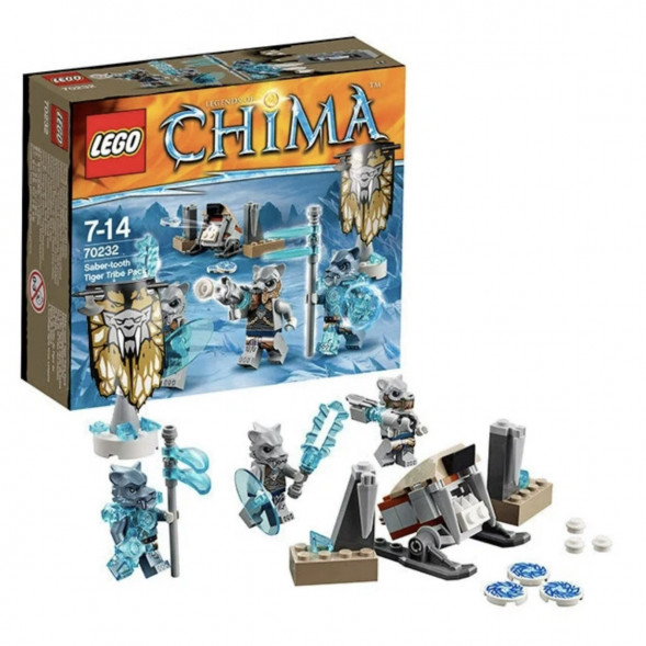 Конструктор LEGO Legends of Chima 70232 Лагерь клана Саблезубых Тигров во Владивостоке