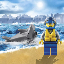 Конструктор LEGO City 60011 Спасение сёрфингиста