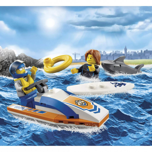 Конструктор LEGO City 60011 Спасение сёрфингиста во Владивостоке