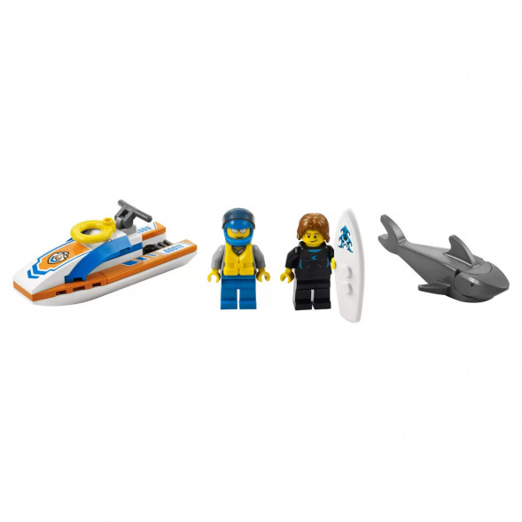 Конструктор LEGO City 60011 Спасение сёрфингиста во Владивостоке