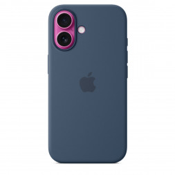 Чехол Apple для iPhone 16 Silicone MagSafe,  Denim (MYY23ZM/A)