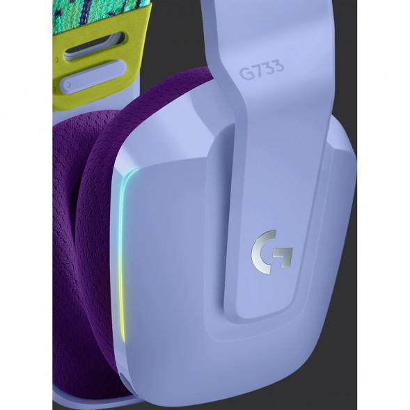 Игровая гарнитура Logitech G733 RGB Lightspeed Wireless, сиреневый во Владивостоке
