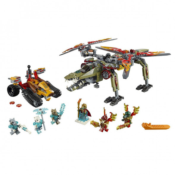 Конструктор LEGO Legends of Chima 70227 Спасение короля Кроми во Владивостоке