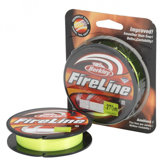 Леска Berkley FireLine 0,1mm 5,9kg 270m, Flame Green (зелёный неон) во Владивостоке