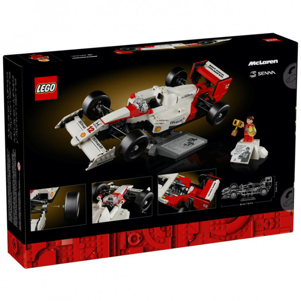 Конструктор LEGO Коллекционные наборы 10330 McLaren F1 MP4/4 и Айртон Сенна во Владивостоке