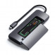 Док-станция Satechi USB-C Hybrid Multiport Adapter (with SSD Enclosure M.2 SATA, 2xUSB 3.1, USB Type-C, HDMI), Серый ST-UCHSEM во Владивостоке