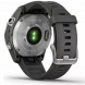 Умные часы Garmin Fenix 7s серебристый с графитовым силиконовым ремешком 010-02539-01 во Владивостоке