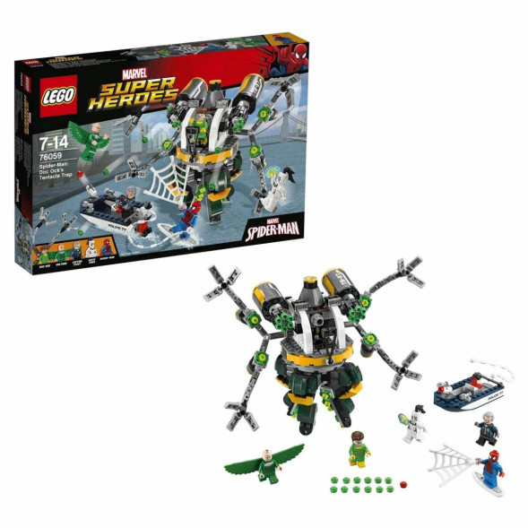 Конструктор LEGO Super Heroes 76059 Человек-паук: в ловушке Доктора Осьминога во Владивостоке