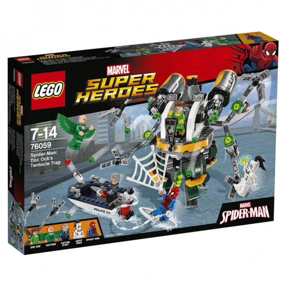 Конструктор LEGO Super Heroes 76059 Человек-паук: в ловушке Доктора Осьминога во Владивостоке