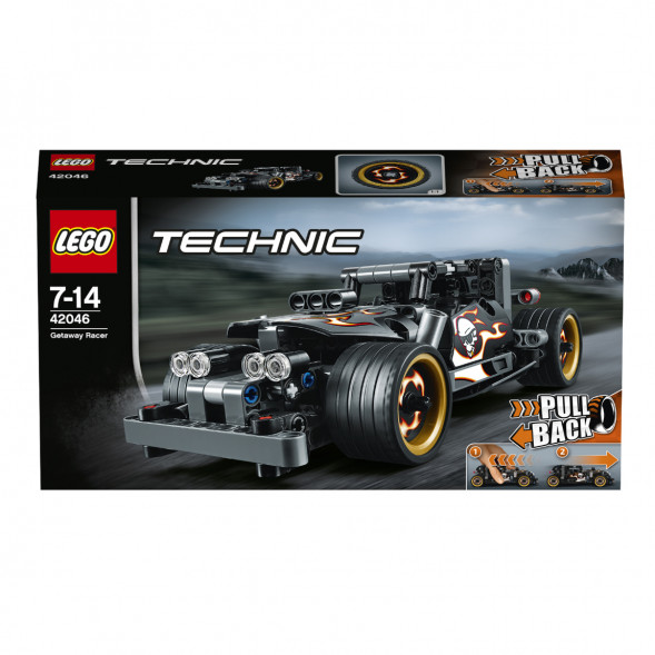 Конструктор LEGO Technic 42046 Гоночный автомобиль для побега во Владивостоке