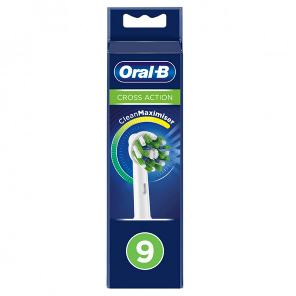 Насадки на зубные щетки Oral-B Cross Action, 9 шт. во Владивостоке