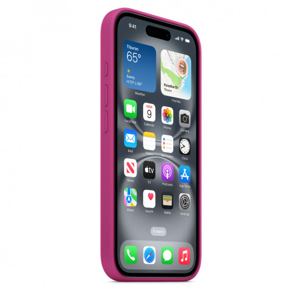 Чехол Apple для iPhone 16 Silicone MagSafe, Fuchsia (MYY53ZM/A) во Владивостоке