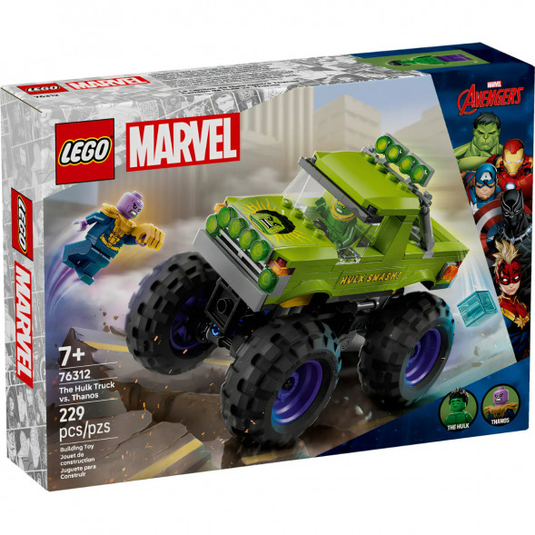Конструктор LEGO Super Heroes 76312 Халк на внедорожнике против Таноса во Владивостоке