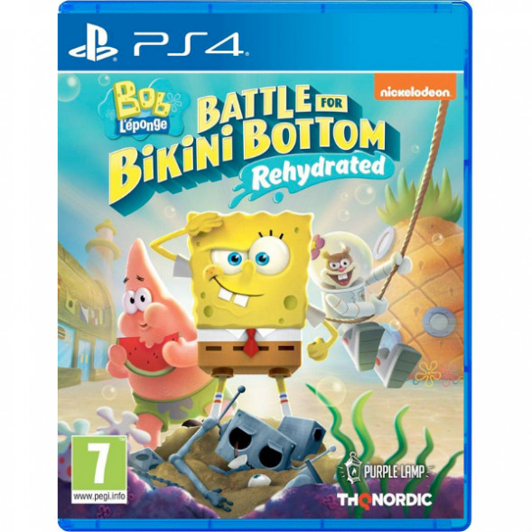 Игра SpongeBob SquarePants: Battle For Bikini Bottom - Rehydrated [PS4, русские субтитры] во Владивостоке