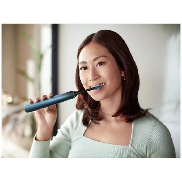 Электрическая звуковая зубная щетка Philips Sonicare DiamondClean 9000 HX9911/88, темно-синий во Владивостоке