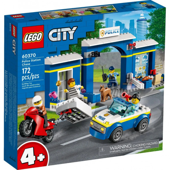 Конструктор LEGO City 60370 Побег из полицейского участка во Владивостоке