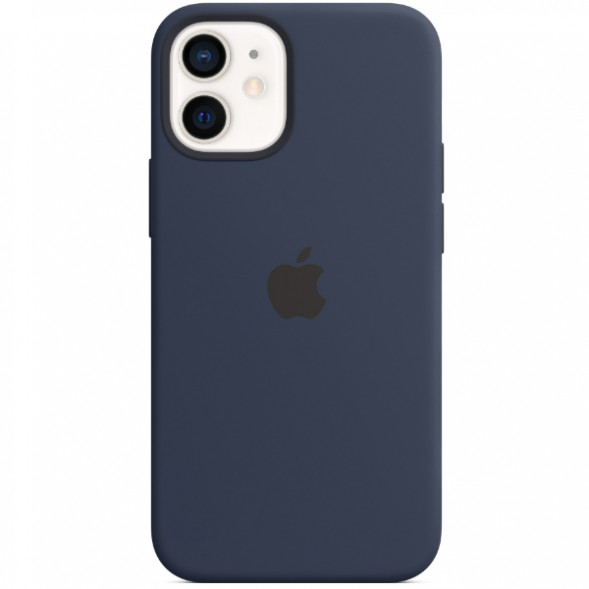 Силиконовый чехол MаgSafe для Apрle iPhone 12 mini, Deep Navy во Владивостоке