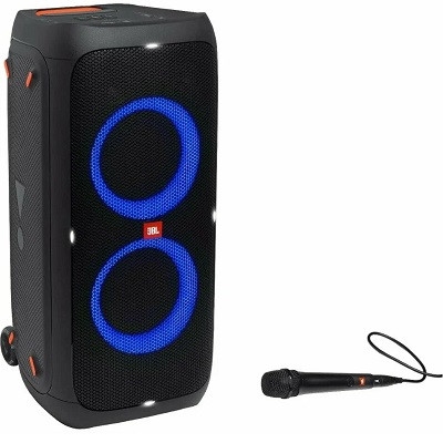 Портативная акустика JBL Partybox 310 + микрофон, 240 Вт, black во Владивостоке