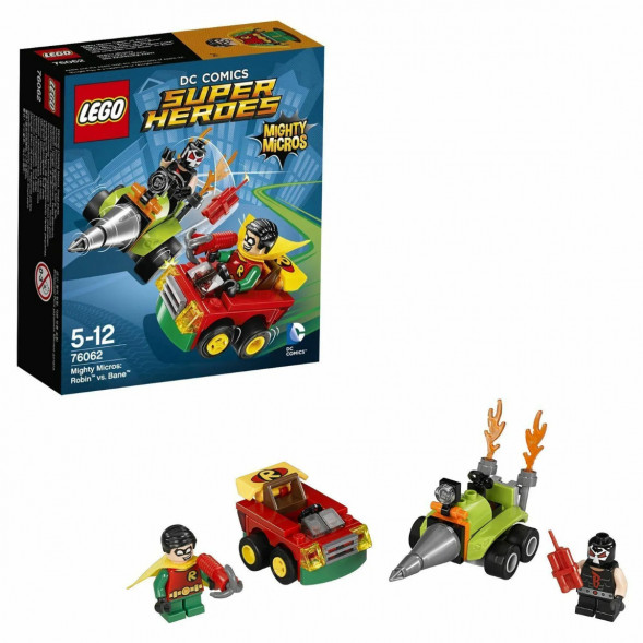 Конструктор LEGO Super Heroes 76062 Робин против Бэйна во Владивостоке