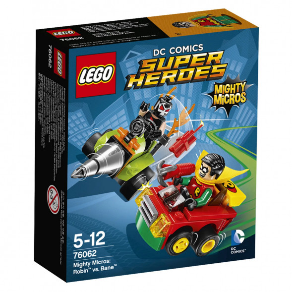 Конструктор LEGO Super Heroes 76062 Робин против Бэйна во Владивостоке