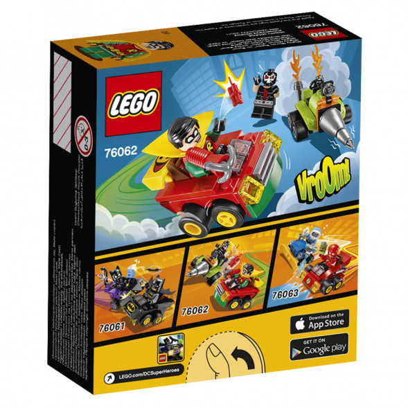 Конструктор LEGO Super Heroes 76062 Робин против Бэйна во Владивостоке