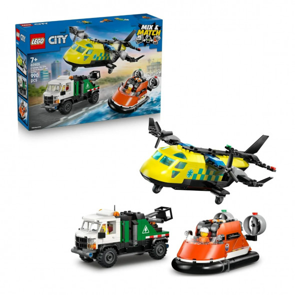 Конструктор LEGO City 60505 Самолет, сервисный грузовик и судно на воздушной подушке во Владивостоке