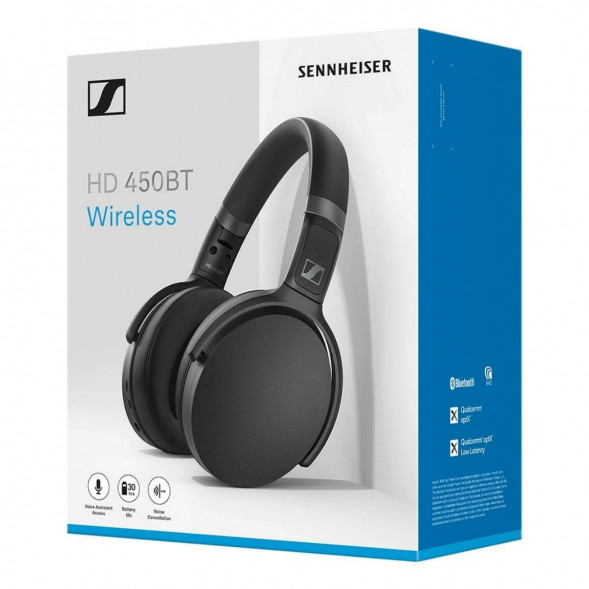 Беспроводные наушники Sennheiser HD 450BT, Black во Владивостоке