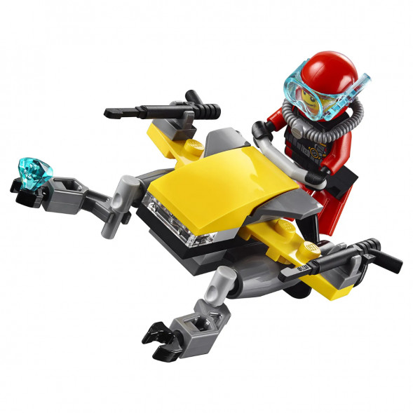 Конструктор LEGO City Deep Sea Explorers 60090 Глубоководный скутер во Владивостоке
