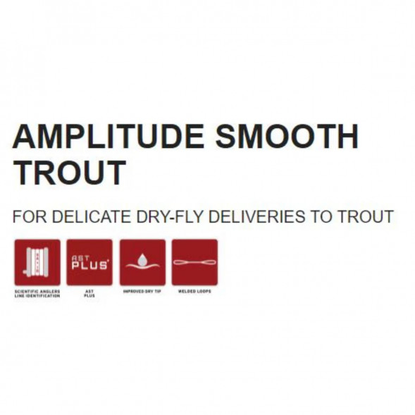 Нахлыстовый шнур Scientific Anglers Amplitude Smooth Trout WF-6-F 131407 во Владивостоке