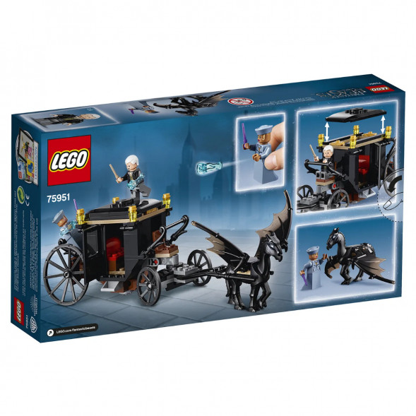 Конструктор LEGO Harry Potter 75951 Побег Грин-де-Вальда во Владивостоке
