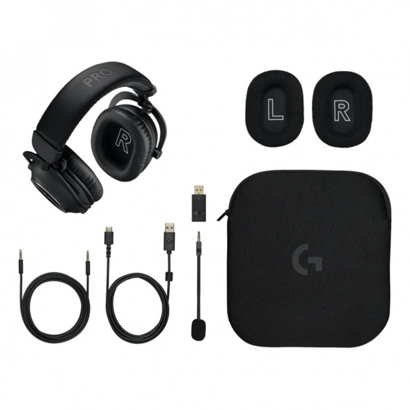 Игровая гарнитура Logitech G Pro X 2 Lightspeed, черный во Владивостоке