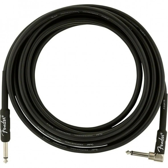 Инструментальный кабель Fender Professional Series 10 ft, 3 м, jack 6.3, черный во Владивостоке