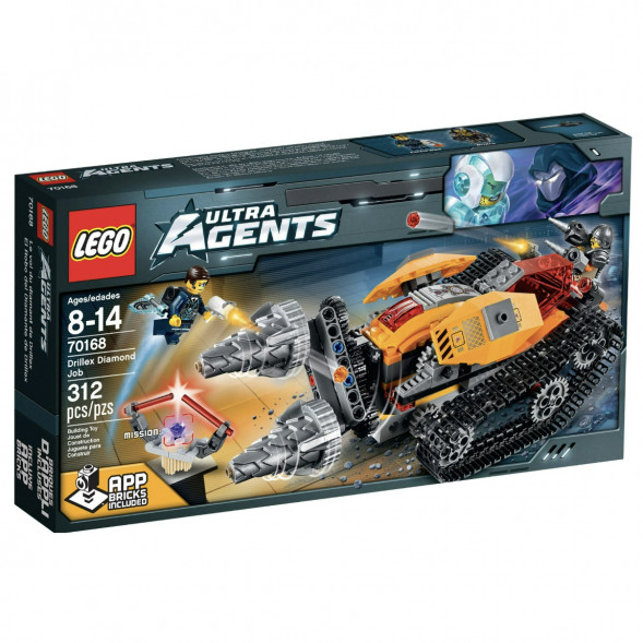 Конструктор LEGO Ultra Agents 70168 Добыча алмазов во Владивостоке