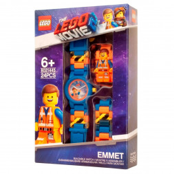 Часы LEGO Movie 8021445 «Emmet» с минифигуркой