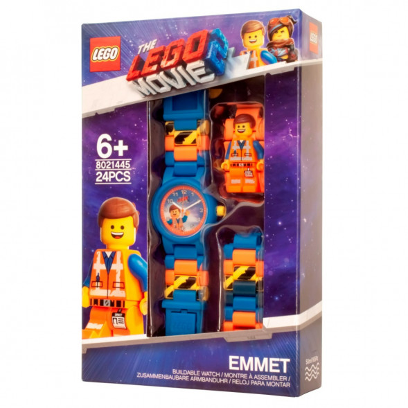 Часы LEGO Movie 8021445 «Emmet» с минифигуркой во Владивостоке