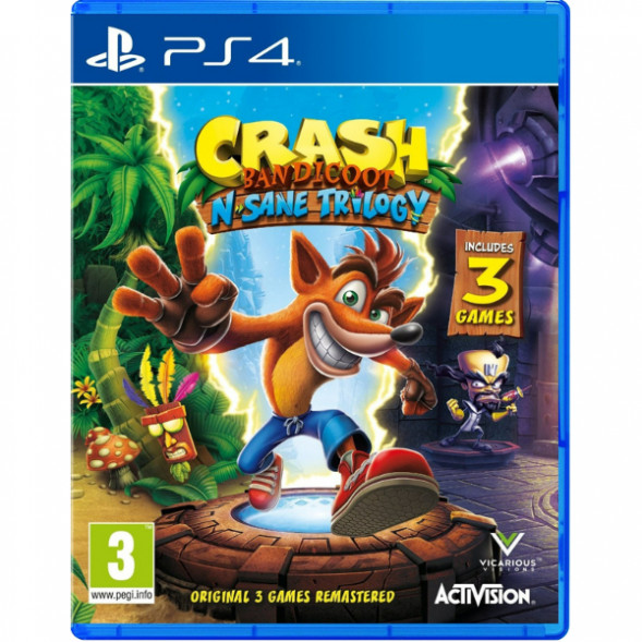 Игра Crash Bandicoot N-Sane Trilogy для PlayStation 4 во Владивостоке
