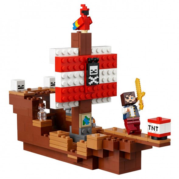 Конструктор LEGO Minecraft 21152 Приключения на пиратском корабле во Владивостоке