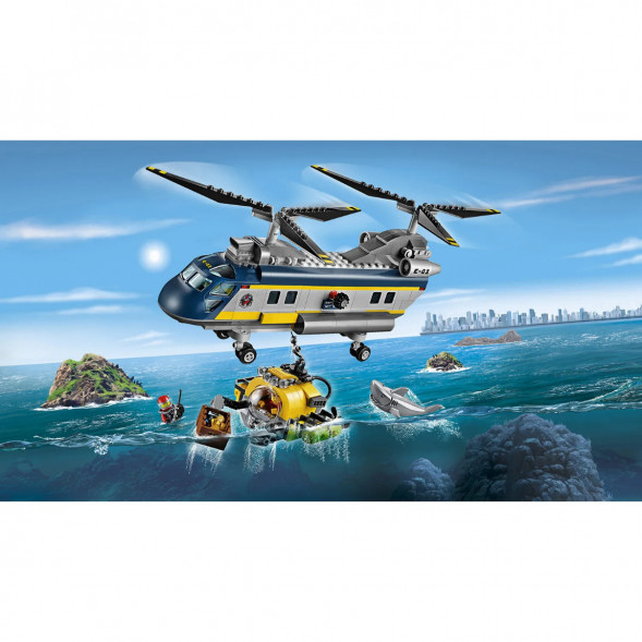 Конструктор LEGO City Deep Sea Explorers 60093 Вертолет исследователей моря во Владивостоке
