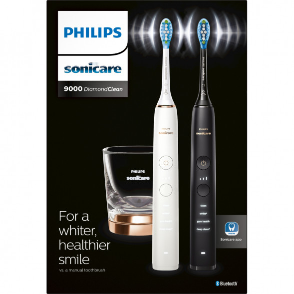 Набор из 2 электрических зубных щеток Philips Sonicare HX9914/57 9000 DiamondClean во Владивостоке