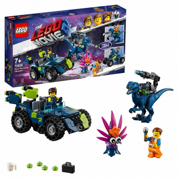 Конструктор LEGO Movie 70826 Рэкстремальный внедорожник Рэкса во Владивостоке