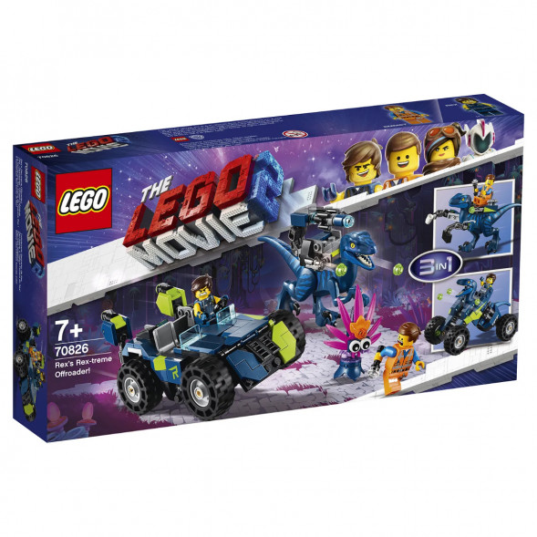 Конструктор LEGO Movie 70826 Рэкстремальный внедорожник Рэкса во Владивостоке