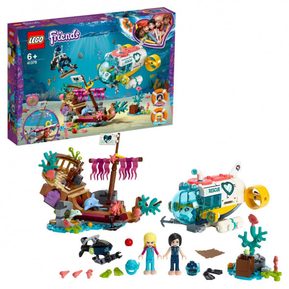Конструктор LEGO Friends 41378 Спасение дельфинов во Владивостоке